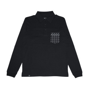 Longsleeve FR Polo LS - Czarny - S
