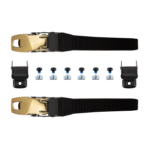 FR Metal Top Buckle 220mm - Złote (2 szt.)