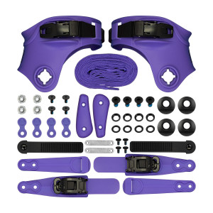 FR FR Custom Kit Logo - Purpurowy - M