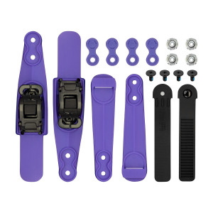 FR Double Strap Logo - Purpurowy - S