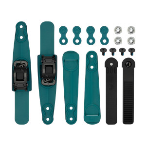 FR Double Strap Logo - Turkusowy - L