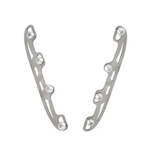 FR Inline Ice Blades Set - 305mm - Silver