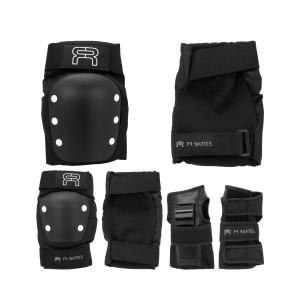 Ochraniacze FR Protective Tri Pack - Czarne - XL