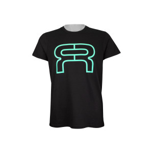 Koszulka FR Classic Logo TS Kids - Czarno-Morski - 9-11