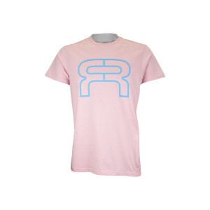 Koszulka FR Classic Logo TS - Różowo-Niebieska - S