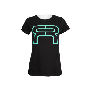 Koszulka FR Classic Logo TS Woman - Czarno-Morski - S
