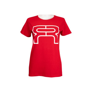 Koszulka FR Classic Logo TS Woman - Czerwono-Biały - XS