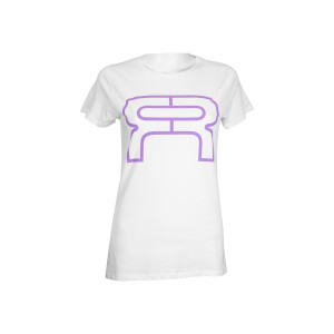 Koszulka FR Classic Logo TS Woman - Biało-Purpurowy - M