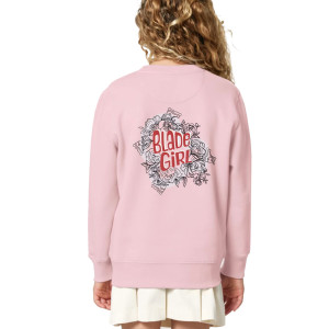 Bluza GRLS CREW Blade Girl Kids Sweat - Różowa - 134-142