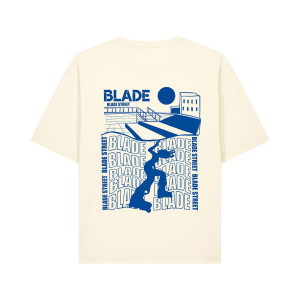 Koszulka GRLS CREW Blade TS - Kremowy - M