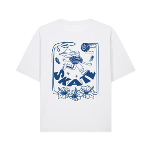 Koszulka GRLS CREW Skate TS - Biały - S