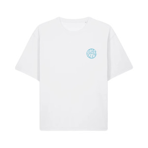 Koszulka GRLS CREW Summer Sesh TS - Biało-Niebieska - XS