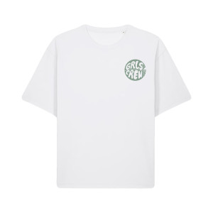Koszulka GRLS CREW Tropical TS - Biały - S