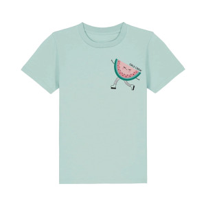 Koszulka GRLS CREW Arbuz Kids TS - Miętowa - 134-142