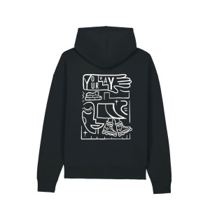 Bluza GRLS CREW Your Way Hoodie - Czarna - XXS