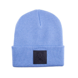 Kaltik Classic Patch Beanie - Niebieska