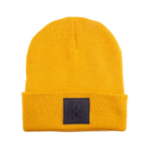 Kaltik Classic Patch Beanie - Piaskowa