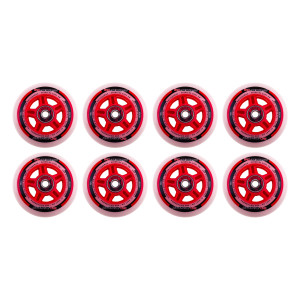 Powerslide One 84mm/82a + Abec 5, 8mm Spacers (8 szt.)