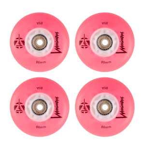 Luminous LED 80mm/85a - Różowe (4 szt.)