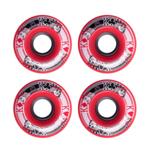 FR Quad Street Kings Wheel 62mm/82a Czerwone (4)