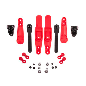 FR Double Strap - Czerwony - S