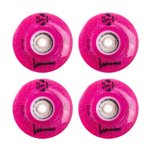 Luminous LED Quad 62mm/85a - Glitter Pink (4 szt.)
