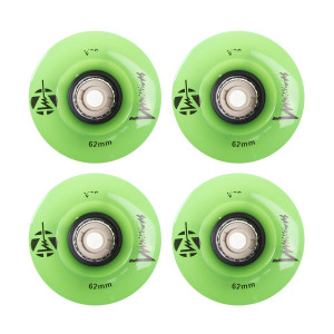 Luminous LED Quad 62mm/85a - Green Glow (4 szt.)