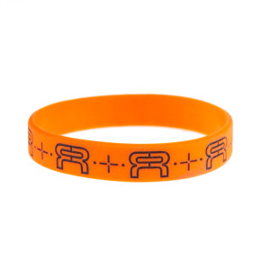 FR Wristband 202mm - Pomarańczowo/Czarna