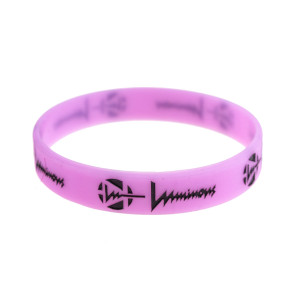 Luminous Wrist Band 180mm - Lawendowa Glow
