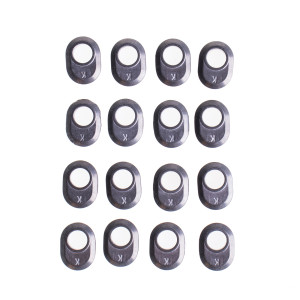 Kaltik Oval Spacers (16 szt.)