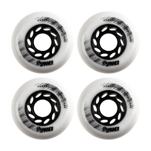 Powerslide Spinner 68mm/85a Full Profile - Białe (4 szt.)