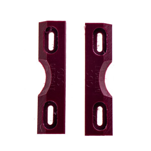 CDS Detroit Grindplates Burgundy 1/2'' - Bordowe