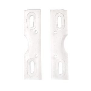 CDS Detroit Grindplates Bullets Plate 3/8'' Clear