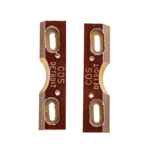 CDS Detroit Grindplates Woodies 3/8'' - Brązowe