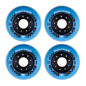 Rollerblade Apex 72mm/80A – Jasno Niebieskie (4 szt.)