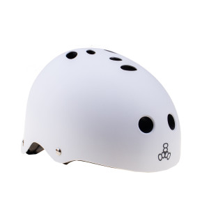 Kask Triple Eight THE Certified Sweatsaver - Biały - XS/S