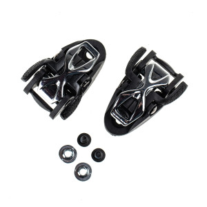 Seba Spider Buckle (2 szt.) - Srebrna