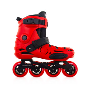 Rolki Freeskate Seba E3 Junior - Czerwone - 35-37