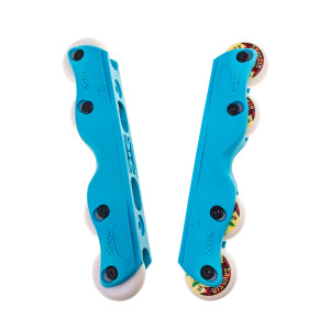Szyny do rolek Kaltik Flat V.2 Niebieskie X Savosin 64mm - S