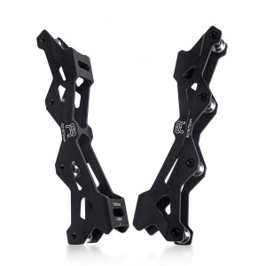 FR 4D Frames 219mm - Czarne - Rockered