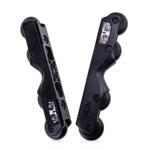 Szyny do rolek Kaltik Flat V.1 60mm Czarne - Kompletne - L