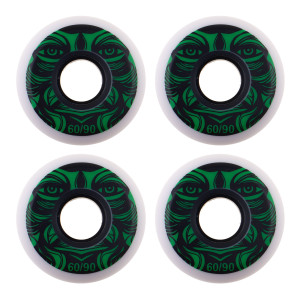 Kaltik Face 60mm/90a - Biało-Zielone (4 szt.)