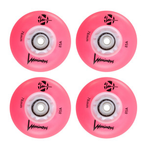 Luminous LED 76mm/85a - Różowe (4 szt.)