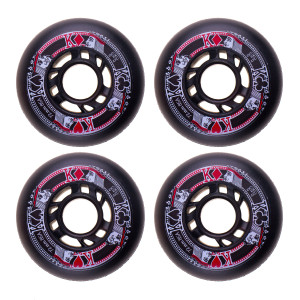 FR Street Kings 72mm/85a - Czarne (4 szt.)