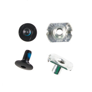 Powerslide Next Cuff Screw Set - Czarne