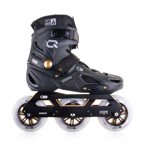 Rolki Freeskate Iqon CL 20 3x110 - Czarne - 37-38