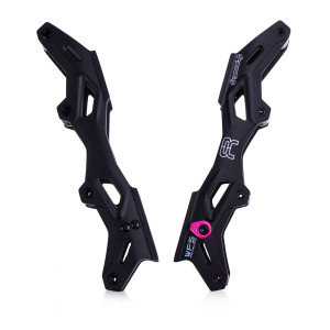 Szyny do rolek FR EZX Rocker - Różowe - 210mm