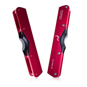 Szyny do rolek Ground Control HD2 60mm - Czerwone - M
