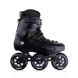 Rolki Freeskate Powerslide Zoom 100 Pro - Czarne - 41-42
