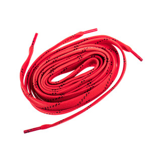 Ground Control Hockey Laces - Czerwone
